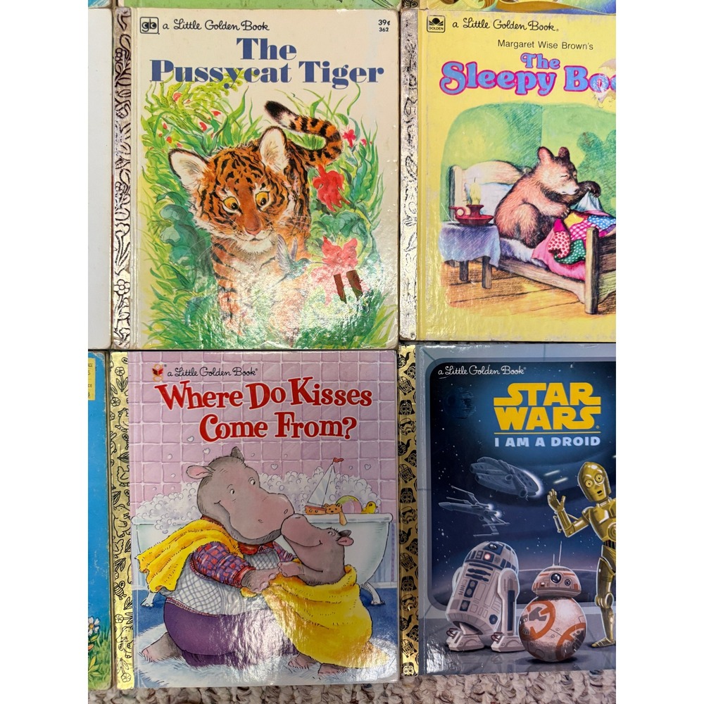 Lot of 20 Little Golden Books Vintage Disney Pixar Star Wars Classic Stories - Picture 6 of 11